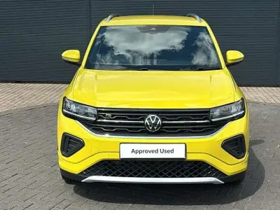 Used VW T-Cross R-line 115 HP (84 kW) 2024 Yellow SUV