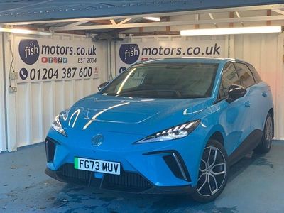 Used MG MG4 EV Trophy 63 kW (87 HP) 2023 Blue Hatchback
