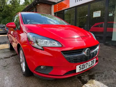 Gebraucht Vauxhall Corsa 75 PS (55 kW) 2017 Rot Kleinwagen