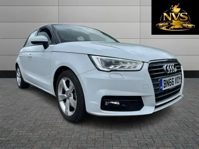 Used Audi A1 Sport 125 HP (91 kW) 2016 White Hatchback