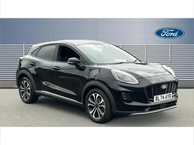 Used Ford Puma Titanium 123 HP (90 kW) 2024 Black SUV