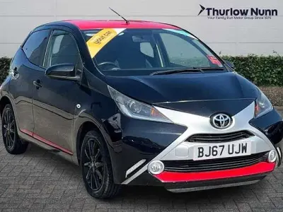 Used Toyota Aygo x-press 69 HP (50 kW) 2017 Black Hatchback