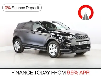 Used Land Rover Range Rover evoque R-Dynamic 204 HP (150 kW) 2021 Black SUV