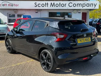 Used Nissan Micra S 100 HP (73 kW) 2020 Black Hatchback