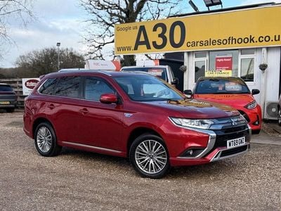 Used Mitsubishi Outlander P-HEV 2020 Red Estate