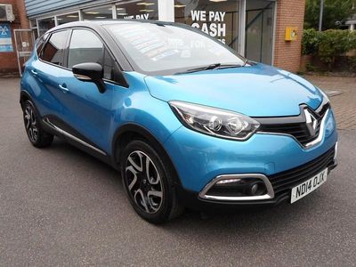 Blue/black Used 2014 Renault Captur Dynamique SUV | £5,995 (Fair price)