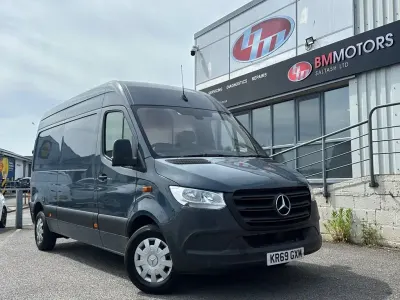 Used Mercedes Sprinter 143 HP (105 kW) 2019 Grey Van