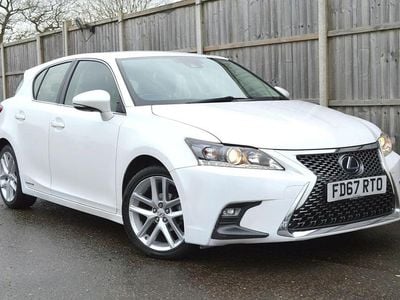 White Used 2018 Lexus CT200h Hatchback | £10,949 (Fair price)