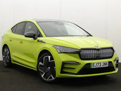 Used Skoda Enyaq iV vRS 219 kW (299 HP) 2023 Green SUV