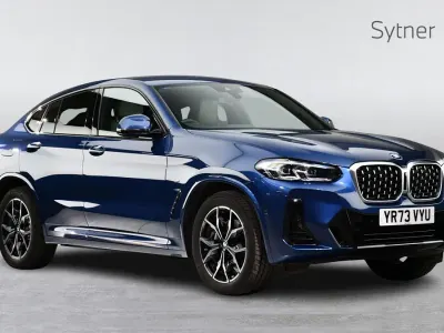 Used BMW X4 M Sport 187 HP (137 kW) 2023 Blue SUV