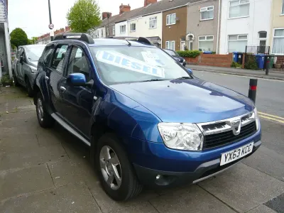 Used Dacia Duster Lauréate 110 HP (80 kW) 2013 Blue SUV