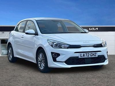 White Used 2023 Kia Rio Hatchback | £13,295 (Fair price)