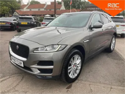 Used Jaguar F-Pace Portfolio 180 HP (132 kW) 2017 Silver SUV