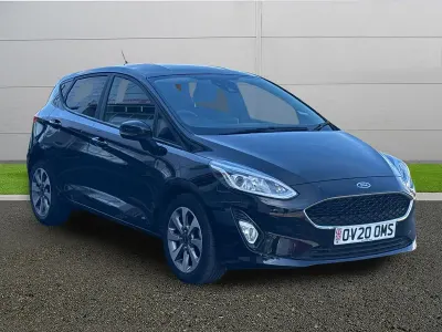 Used Ford Fiesta Trend 95 HP (69 kW) 2020 Black Hatchback