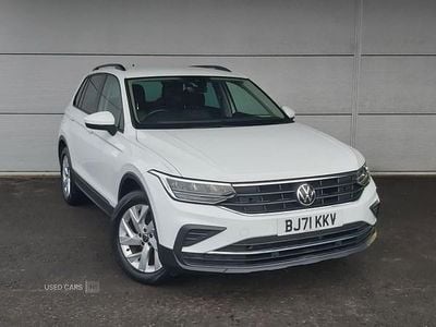 White Used 2021 VW Tiguan Life SUV | £18,495 (Fair price)