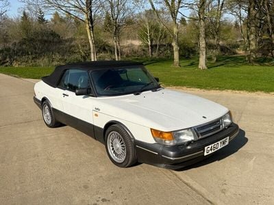 Used Saab 900 Cabriolet 1990 White Cabriolet