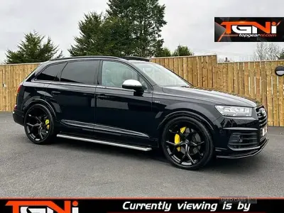 Usado Audi SQ7 Comfort 435 CV (319 kW) 2018 Negro SUV