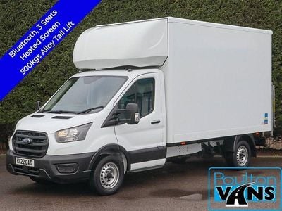 Used Ford Transit 130 HP (95 kW) 2022 White Cabriolet