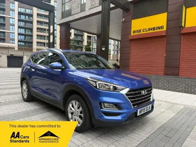 Used Hyundai Tucson SE 136 HP (100 kW) 2019 Blue SUV
