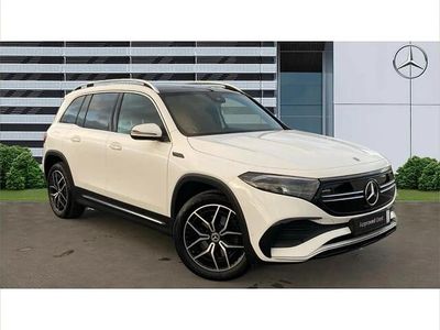 White Used 2022 Mercedes EQB350 AMG Line Premium SUV | £26,199 (Fair price)
