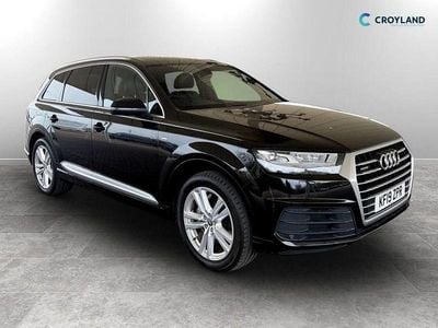 Used Audi Q7 S-Line 231 HP (169 kW) 2019 Black SUV
