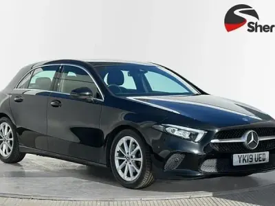 Used Mercedes A180 Executive 136 HP (100 kW) 2019 Black Hatchback
