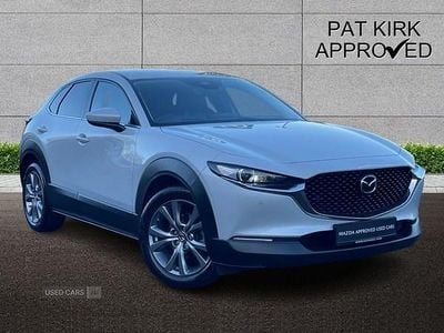 Silver Used 2024 Mazda CX-30 Takumi-Line SUV | £23,945 (Fair price)