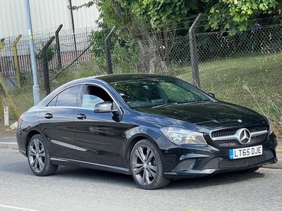 Used Mercedes CLA220 2015 Black Sedan