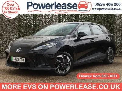 Used MG MG4 EV SE 63 kW (87 HP) 2023 Black Hatchback