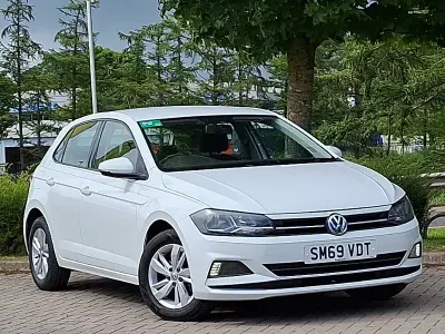 Used VW Polo SE 80 HP (58 kW) 2020 White Hatchback