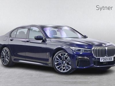 Blue Used 2019 BMW 745e M Sport Sedan | £31,400 (Fair price)