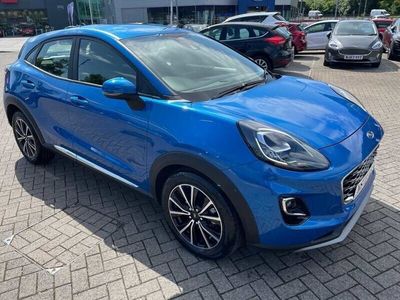 Blue Used 2020 Ford Puma Titanium Coupe | £13,445 (Fair price)