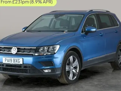 Usado VW Tiguan Match 150 HP (110 kW) 2019 Azul SUV