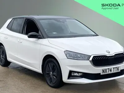 Used Skoda Fabia Colour Edition 80 HP (58 kW) 2024 White Hatchback