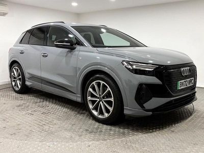 Grey Used 2022 Audi Q4 e-tron Advanced SUV | £21,495 (Fair price)