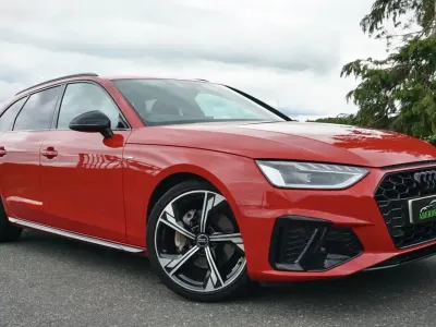 Used Audi A4 Black Edition 150 HP (110 kW) 2023 Red Estate