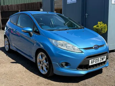 Used Ford Fiesta Zetec 2009 Blue Hatchback