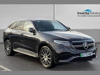 Black Used 2020 Mercedes EQC400 AMG line SUV | £24,000 (Super price)