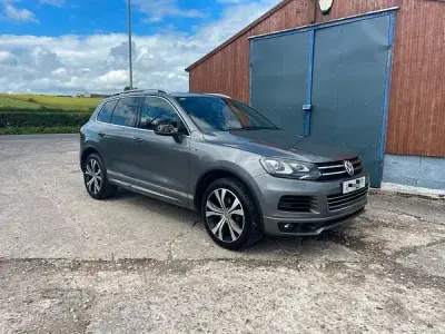 Used VW Touareg R-line 2014 Grey SUV