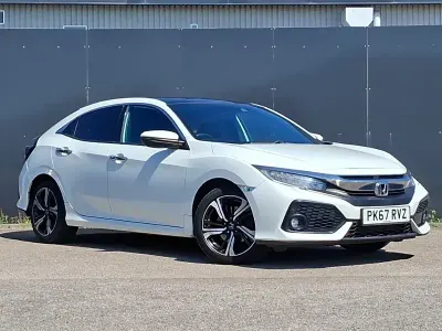 Used Honda Civic Prestige 182 HP (133 kW) 2017 White Hatchback