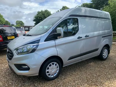 Used Ford Transit Custom Trend 130 HP (95 kW) 2020 Silver Van