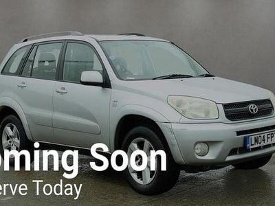 Silver Used 2004 Toyota RAV4 Estate | £2,995 (Good price)
