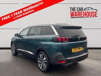 Green Used 2021 Peugeot 5008 Premium MPV | £19,999 (Good price)