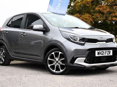 Grey Used 2021 Kia Picanto X-Line Hatchback | £9,648 (Fair price)