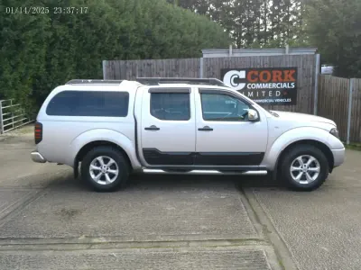 Second-hand Nissan Navara 174 CP (127 kW) 2007 Argintiu Pickup