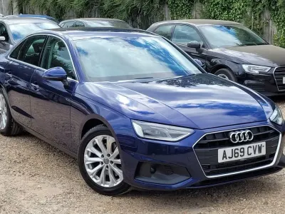 Used Audi A4 Comfort 2020 Blue Sedan