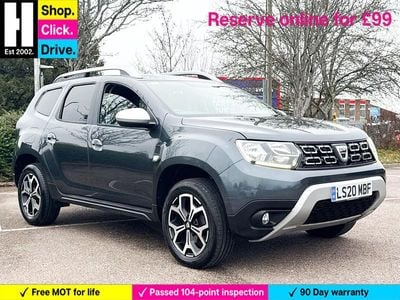 Used Dacia Duster Prestige 130 HP (95 kW) 2020 Grey Hatchback