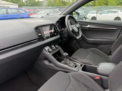 Used Skoda Karoq SportLine 187 HP (137 kW) 2023 Silver SUV
