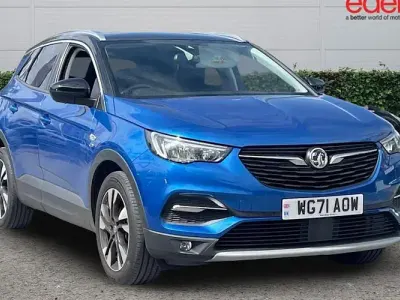 Used Vauxhall Grandland X Edition 131 HP (96 kW) 2021 Blue SUV
