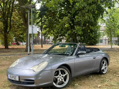 Used Porsche 911 Carrera Cabriolet 2001 Grey Cabriolet